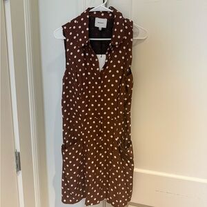 Reformation Chandrika polka dot dress. NWT.